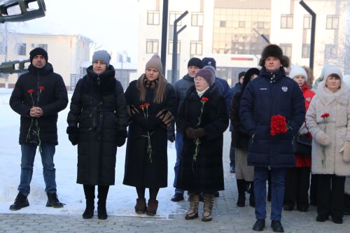 В Алексеевском прошел торжественный митинг в честь Дня защитника Отечества