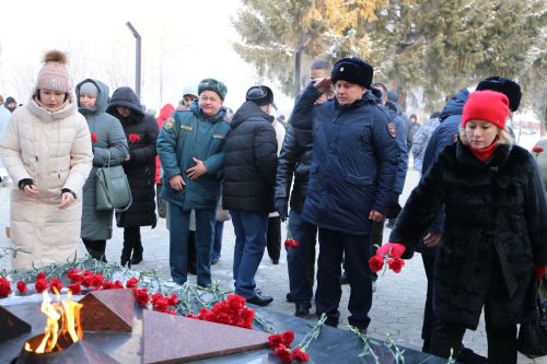 В Алексеевском прошел торжественный митинг в честь Дня защитника Отечества