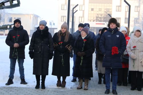 В Алексеевском прошел торжественный митинг в честь Дня защитника Отечества