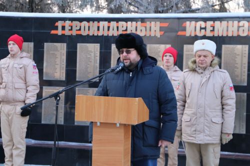 В Алексеевском прошел торжественный митинг в честь Дня защитника Отечества