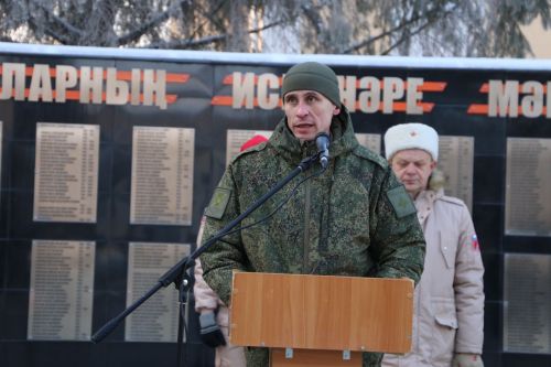 В Алексеевском прошел торжественный митинг в честь Дня защитника Отечества