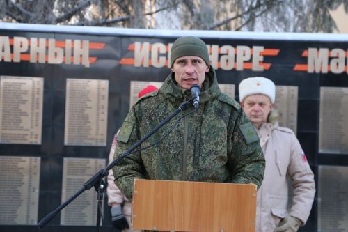 В Алексеевском прошел торжественный митинг в честь Дня защитника Отечества