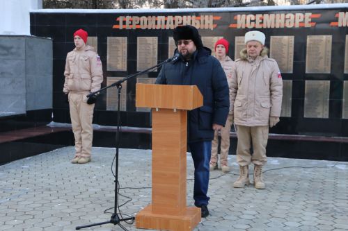 В Алексеевском прошел торжественный митинг в честь Дня защитника Отечества