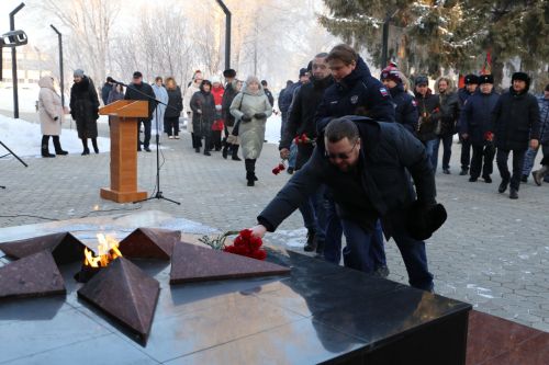В Алексеевском прошел торжественный митинг в честь Дня защитника Отечества