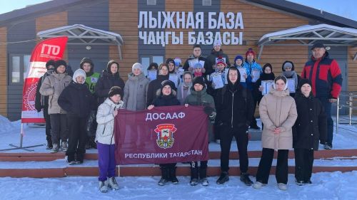 В Алексеевском прошли соревнования по лыжным гонкам