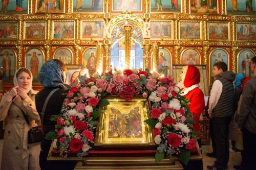 В Алексеевском районе встретили Пасху