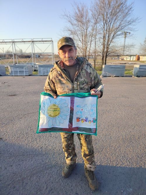 Дети из Алексеевского детского сада «Ромашка» создали символ веры в Победу