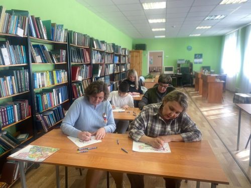 В Алексеевской библиотеке прошла патриотическая акция