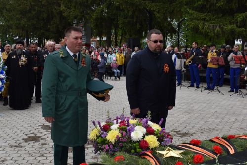 Митинг в честь 80-летия Победы объединил поколения в Алексеевском