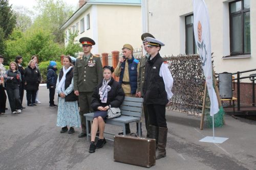 Митинг в честь 80-летия Победы объединил поколения в Алексеевском