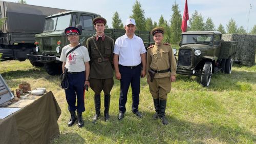 Алексеевская МО РОГО ДОСААФ организовала военную площадку на празднике