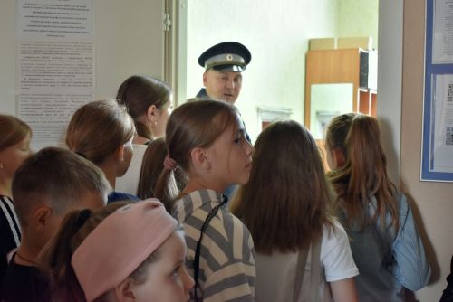 Юные алексеевцы познакомились с работой Госавтоинспекции