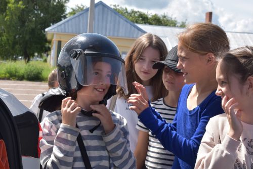 Юные алексеевцы познакомились с работой Госавтоинспекции