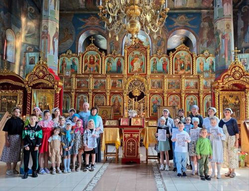 Воспитанники воскресной школы изучили историю Ахтырской иконы