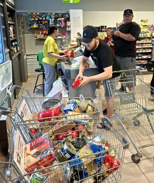 В Алексеевском районе собрали 135 кг продуктов для нуждающихся