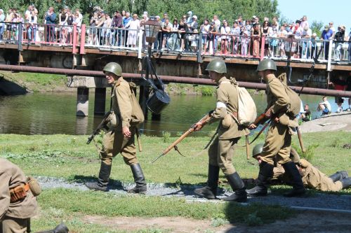 В Билярске прошла военно-историческая реконструкция