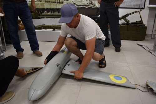 В музей боевой славы Алексеевского поступили БПЛА противников из зоны СВО