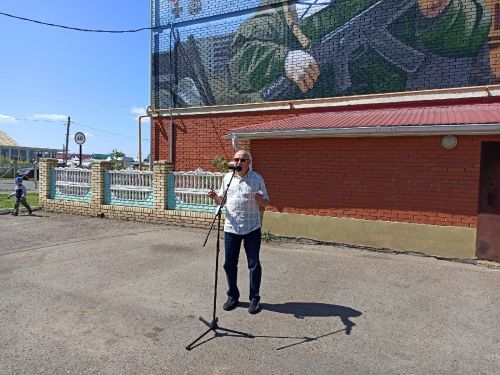 В Алексеевском в день Военно-Морского Флота открыли памятный мурал