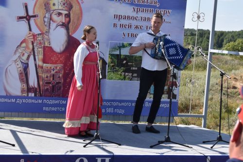 В Войкино отметили День Крещения Руси и день села