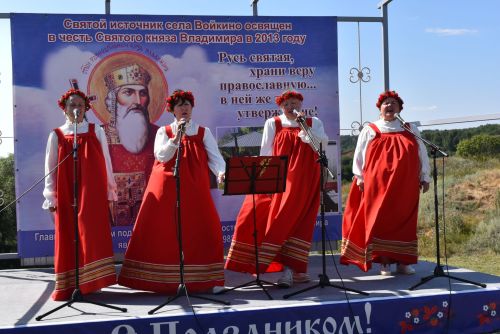 В Войкино отметили День Крещения Руси и день села