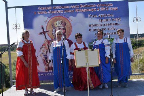 В Войкино отметили День Крещения Руси и день села