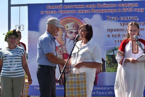 В Войкино отметили День Крещения Руси и день села
