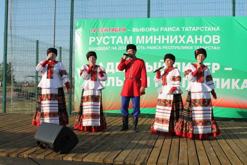 В Алексеевском районе прошел фестиваль добрососедства «Наш двор»