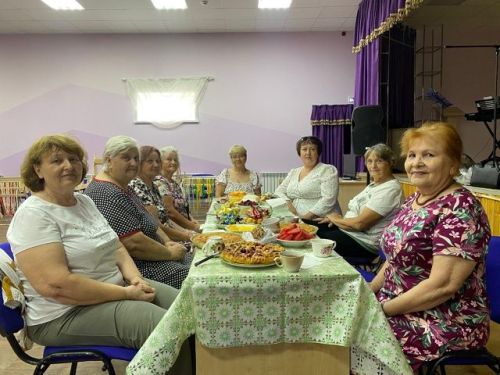 Тёплая встреча поколений состоялась в Куркуле