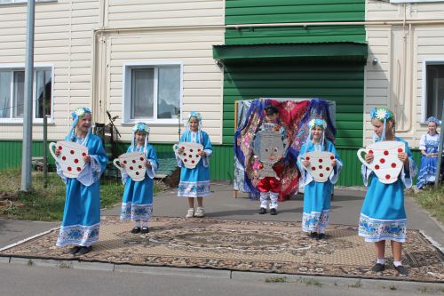 В селе Левашево прошел яркий праздник двора «Наш дом Татарстан»