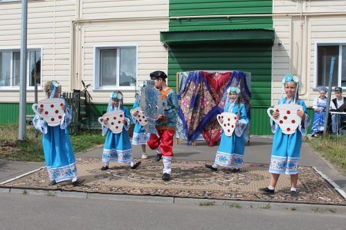 В селе Левашево прошел яркий праздник двора «Наш дом Татарстан»