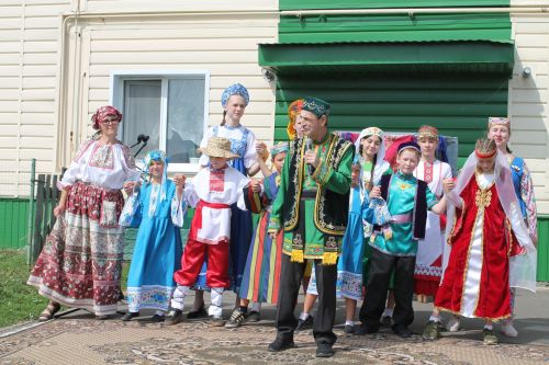 В селе Левашево прошел яркий праздник двора «Наш дом Татарстан»