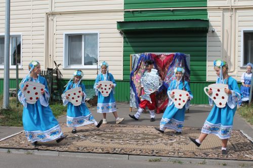 В селе Левашево прошел яркий праздник двора «Наш дом Татарстан»