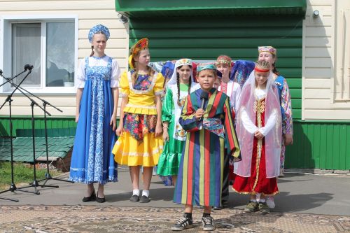 В селе Левашево прошел яркий праздник двора «Наш дом Татарстан»