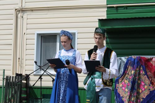 В селе Левашево прошел яркий праздник двора «Наш дом Татарстан»