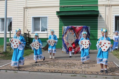 В селе Левашево прошел яркий праздник двора «Наш дом Татарстан»