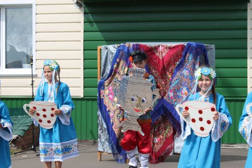 В селе Левашево прошел яркий праздник двора «Наш дом Татарстан»