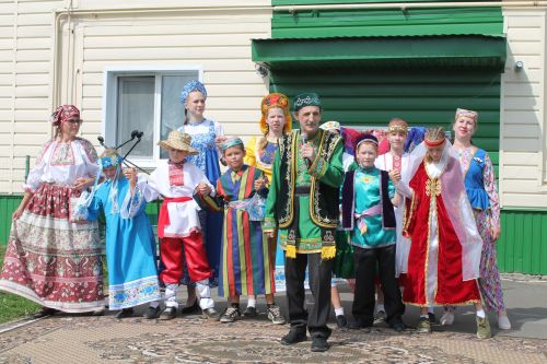 В селе Левашево прошел яркий праздник двора «Наш дом Татарстан»