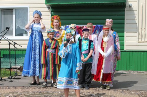 В селе Левашево прошел яркий праздник двора «Наш дом Татарстан»
