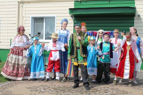 В селе Левашево прошел яркий праздник двора «Наш дом Татарстан»