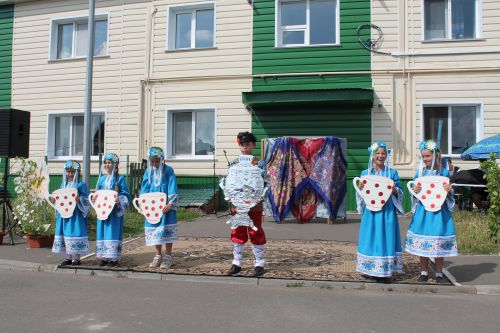 В селе Левашево прошел яркий праздник двора «Наш дом Татарстан»