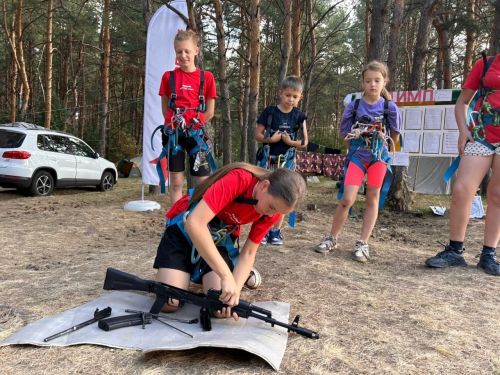 Завершилась патриотическая смена в летнем лагере «Олимп»
