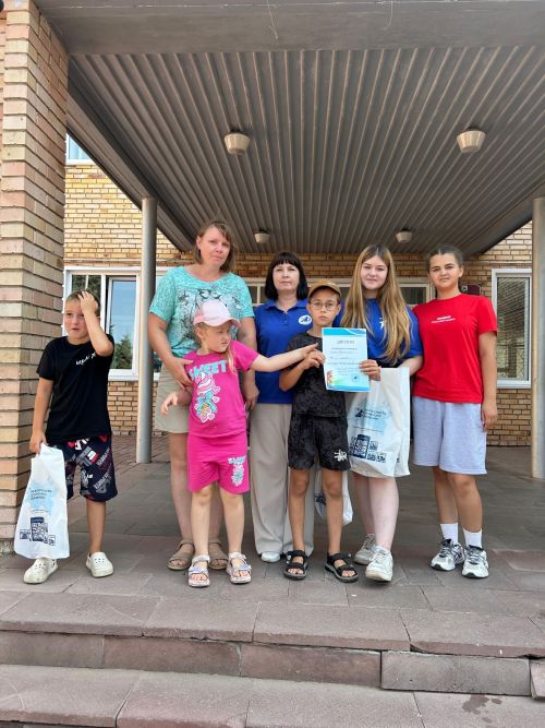В Алексеевском летнем лагере прошла конкурсная игра по безопасности
