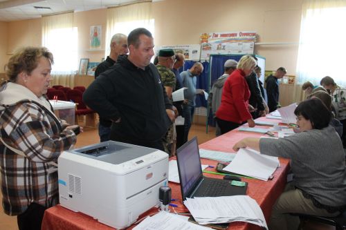 В Алексеевском завершился единый день голосования