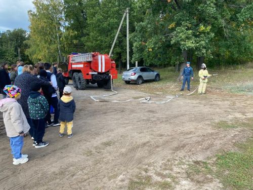 В Ялкынской школе прошел день МЧС