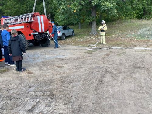 В Ялкынской школе прошел день МЧС
