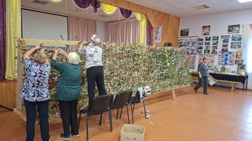 Как жители села Ялкын создают защиту для наших бойцов