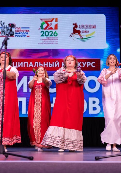 В Алексеевском районе прошёл отборочный этап конкурса «Единство талантов»