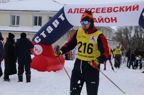 Лыжная трасса объединила спортсменов района