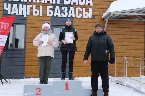 Лыжная трасса объединила спортсменов района