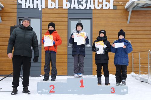 Лыжная трасса объединила спортсменов района